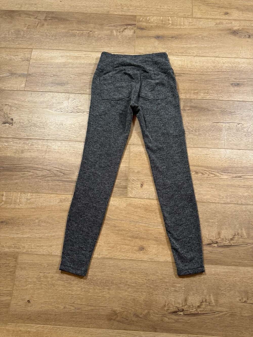 Athleta Delancey Herringbone Tight Leggings Gray Commuter Ponte Pants S - Picture 13 of 15